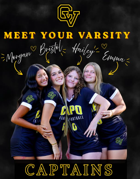 A little overdue, but the recognition is well deserved. 🫡🏈

Our 2026 Varsity Captains 💪🏼🙌🏻

Leadership isn’t about the title , it’s about how you show up, how you respond when things get tough, and how you lead the people around you.

Proud of these girls