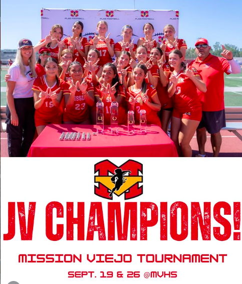 Let’s hear it for our JV Team who took home the hardware today at our Mission Flag Football tournament!

Let’s go team!!
🏆