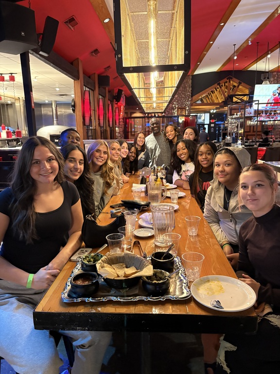 Dinner followed our Football-Bowling