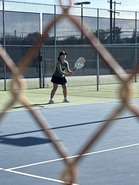 * UPDATE* Avocado League Tourney Round 1 results:
Sarah had a tough battle with long rallies against her Carlsbad opponent, although she was striking the ball well, Carlsbad came out ahead. 
Olivia played great and was well focused against her opponent, r