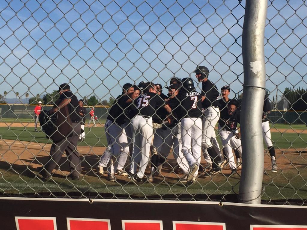 Walk off celebration