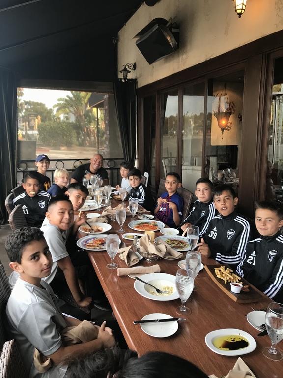 Pre-Season Surf Cup Tournament:  “Welcome Dinner”