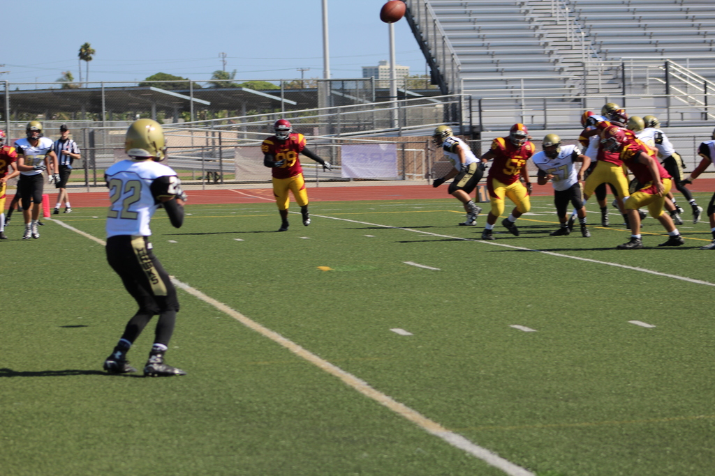 Jordan with the TD catch from Kannon
