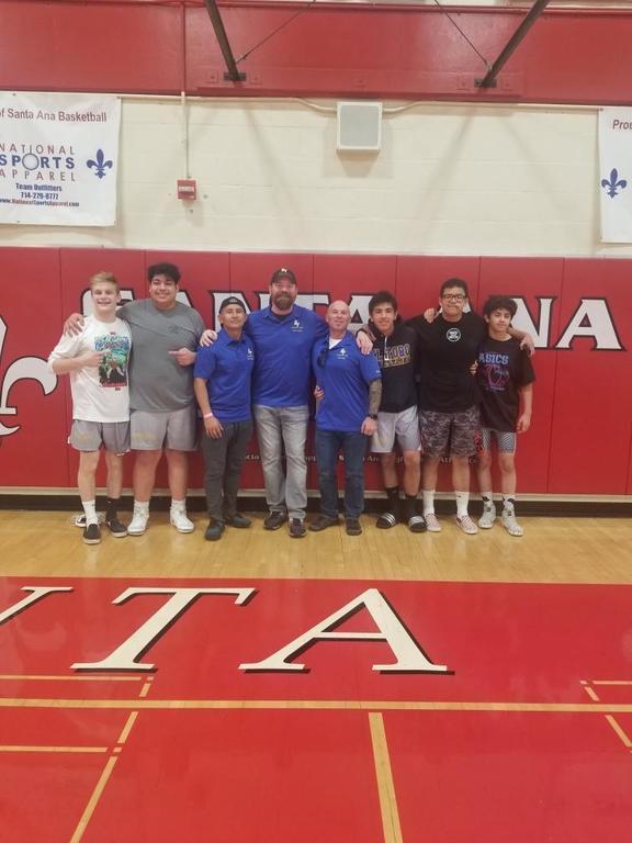 This small team took 6th out of over 32 schools! 
Place winners:
120 lbs Issac Mendoza 7th
152 lbs Ryan Cote 7th
160 lbs Neylton Latigo 4th
220 lbs Angel Bello 4th
285 lbs Daniel Ramos 2nd
Honorable mentions:
Ashlyn Arias, Kamden Eimers, Luis Garc