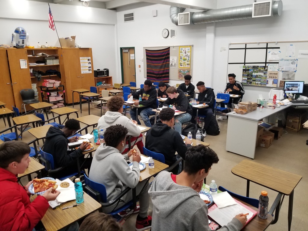 Film session, study hall and of course food!