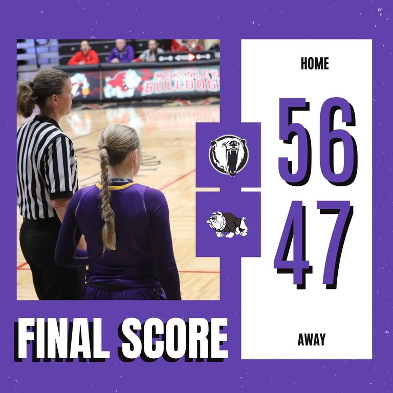 🤩Great win today! 

🏀We’re back in action Monday the 21st to take on the Lake Blue Streaks! 

#GoBears