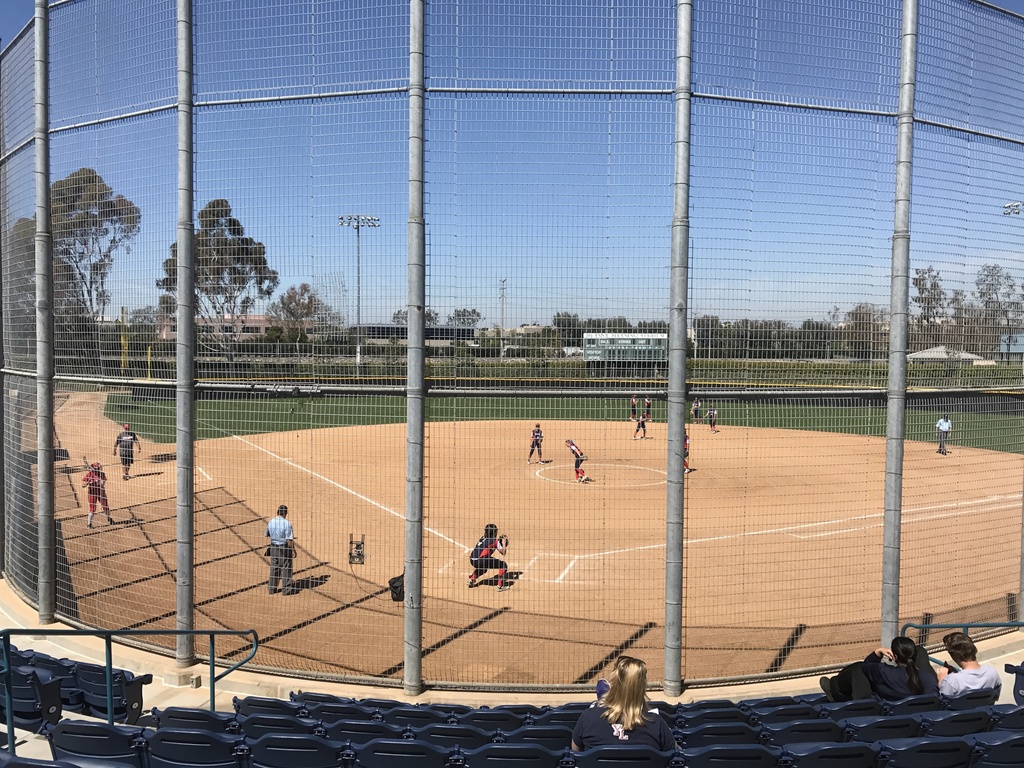 Game time. YLHS goes up 1-0 at Bill Barber Park in Irvine