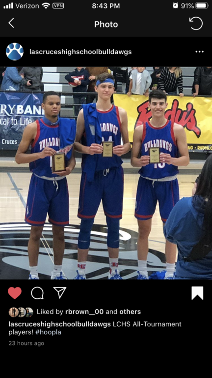 Holiday Hoopla All - Tournament Players @GonzaloCorbalan @RayBrown