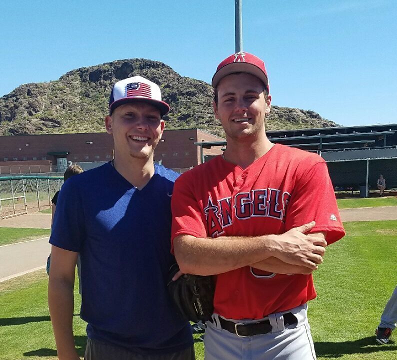 Jake Jewel former OK Angels player, now in the California Angels Organization with their AA team!