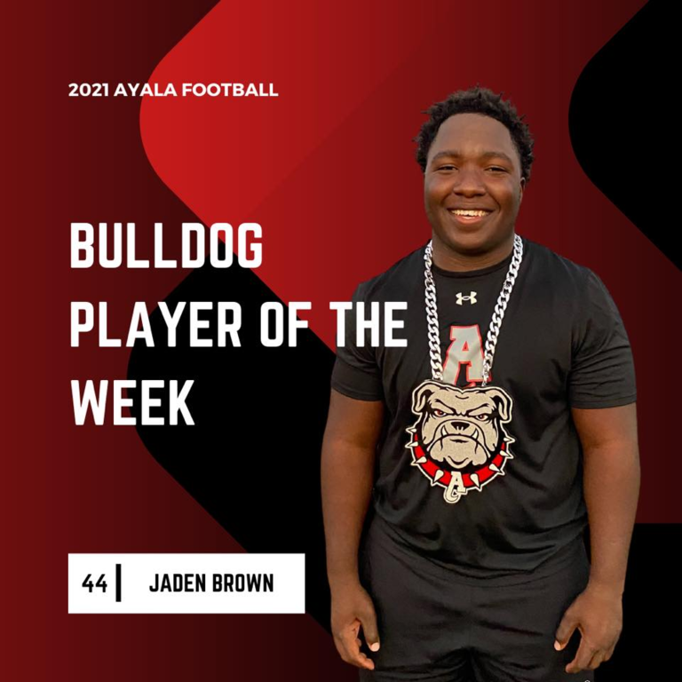 Week 7 Player of the Week: Jayden Brown #44