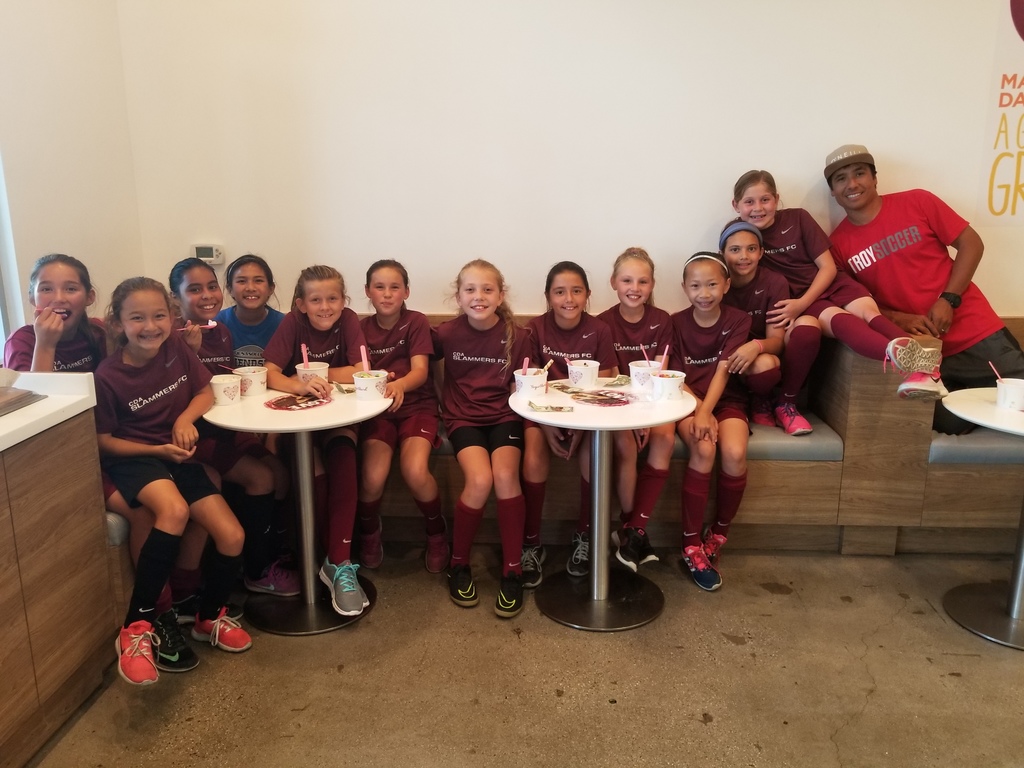 Yogurtland run. May 22, 2017