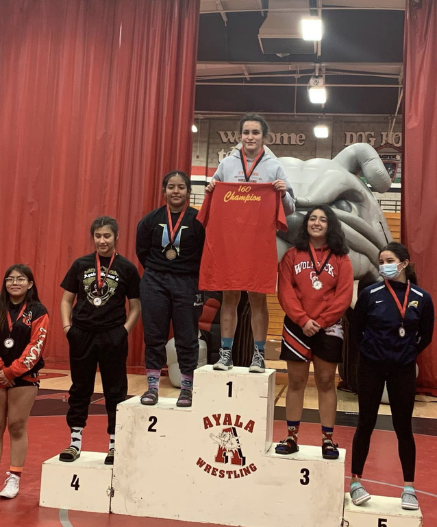 Great job to the girls who wrestled at Ayala on Friday and today.