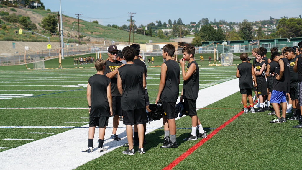 Coach going over plays