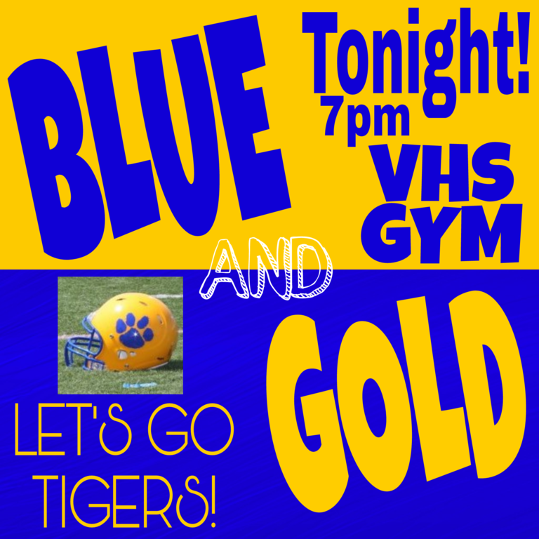 Come help our guys kick off their 2017 season!! Blue and Gold Nite tonight at 7pm