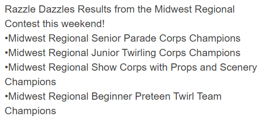 2022 Midwest Regional
Championships and
Open Competition