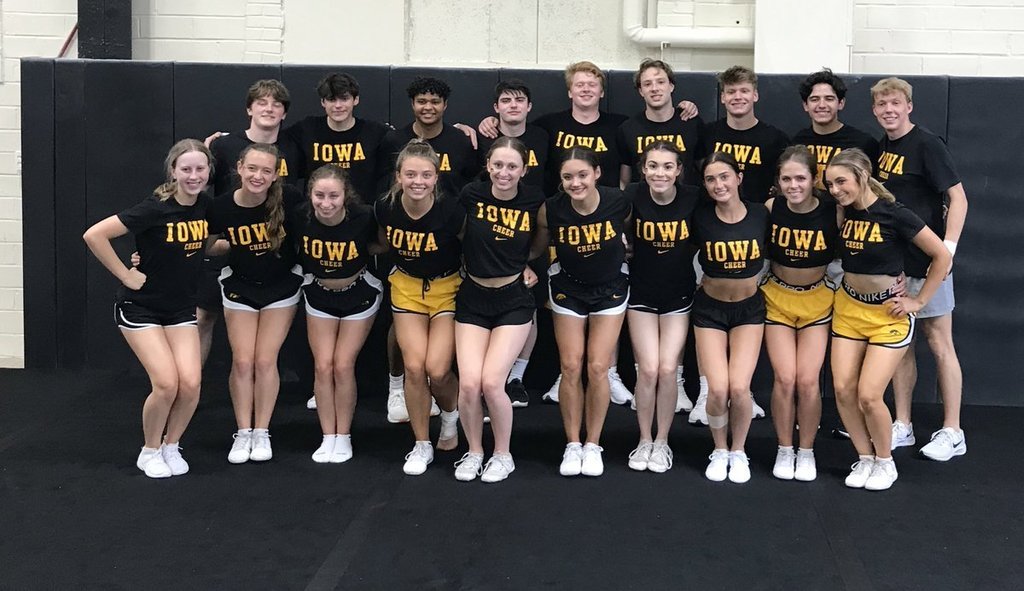 University of Iowa Cheerleading (2022 2023) Blast Athletics