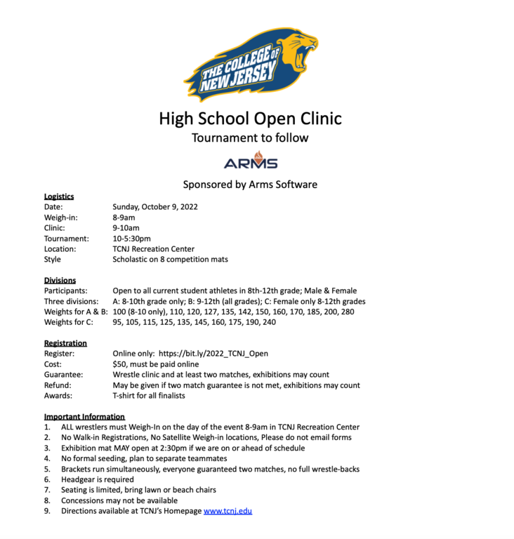 TCNJ Clinic